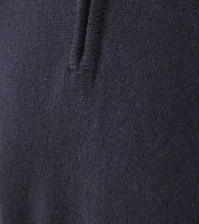 William Lockie Half Zip Pullover Lamswol Navy 7096DZ-11 Navy kopen
