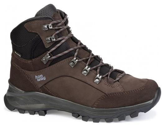 Chaussures de Randonnée Hanwag Banks GTX Brun Gris Homme