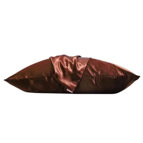 Satin Pillowcase Chocolate