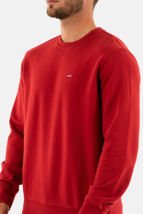 Sweat levi's® new original crew 0032 rhythmic red