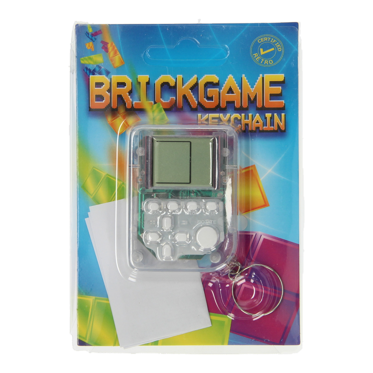 Sleutelhanger Mini Brickgame