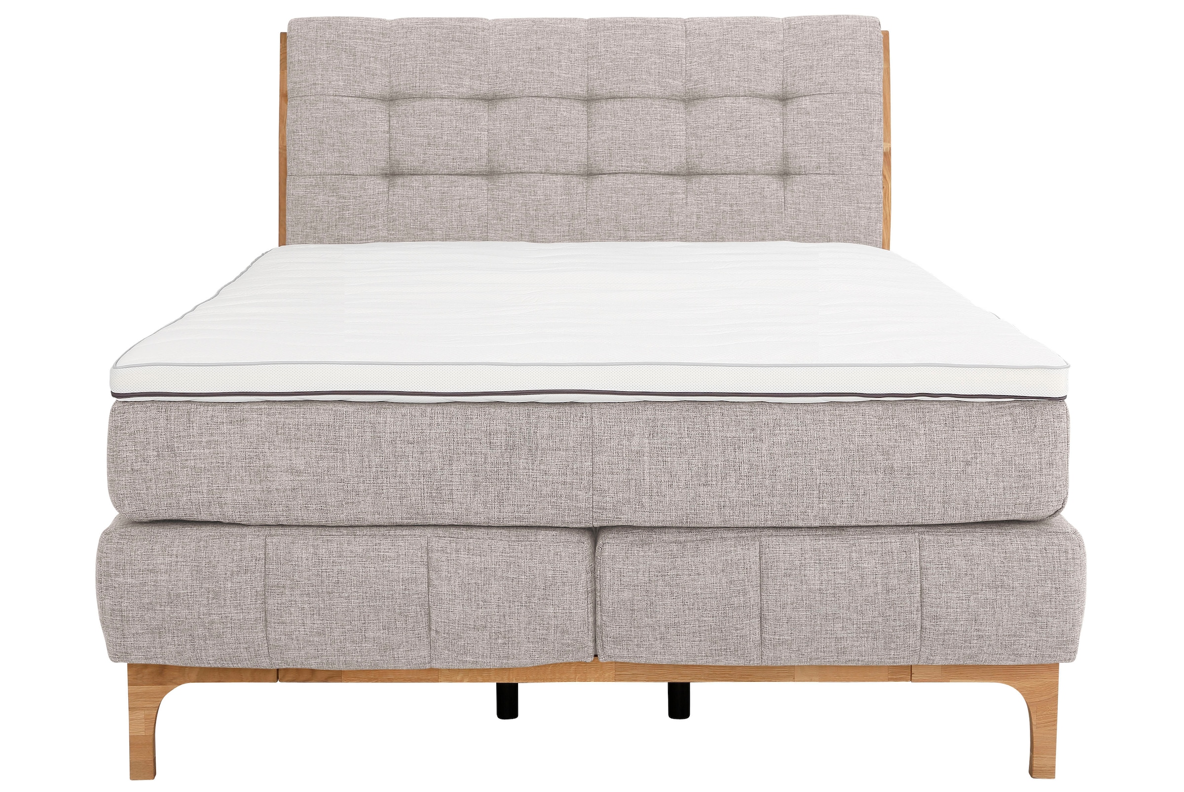 GOODproduct Boxspringbett »Jelle« 5 Stk. tlg. zertifizierte, recycelte Bezugsstoffe, verschiedene Ausführungen