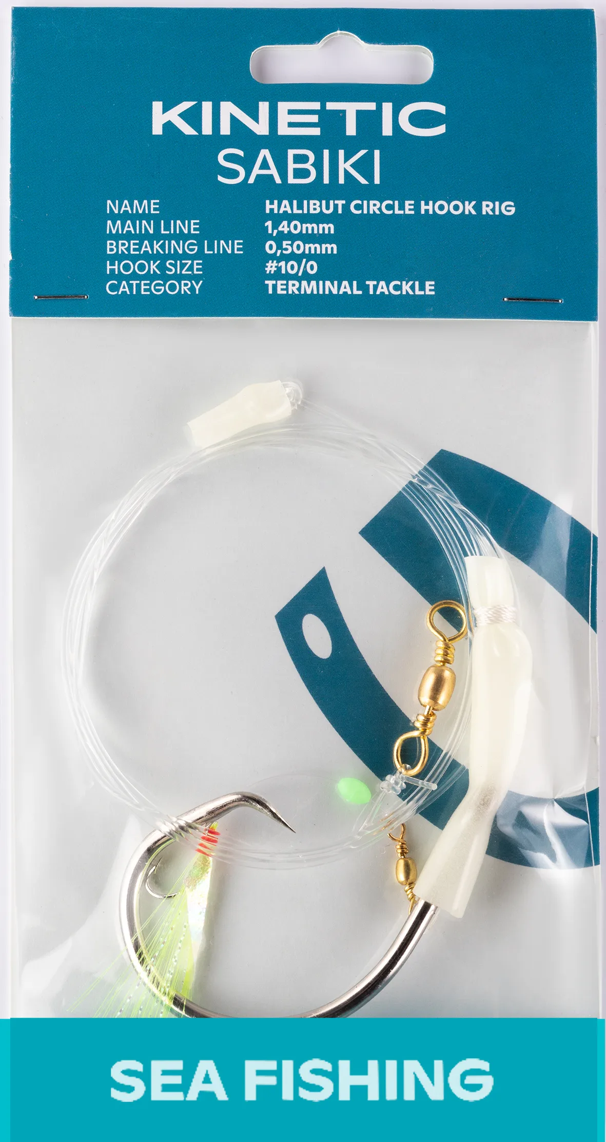 Kinetic Kinetic Sabiki Halibut Circle Hook #10/0