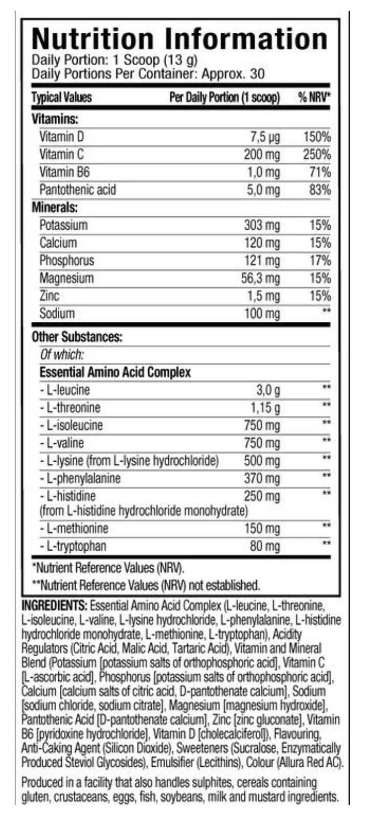 MuscleTech Platinum 100% EAA+ 30 doses