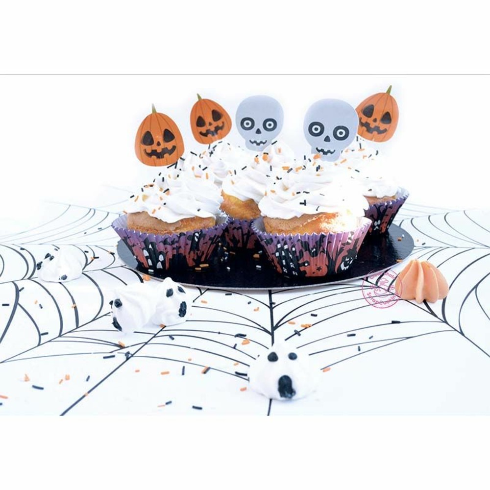 Kit décoration halloween pour 24 cupcakes