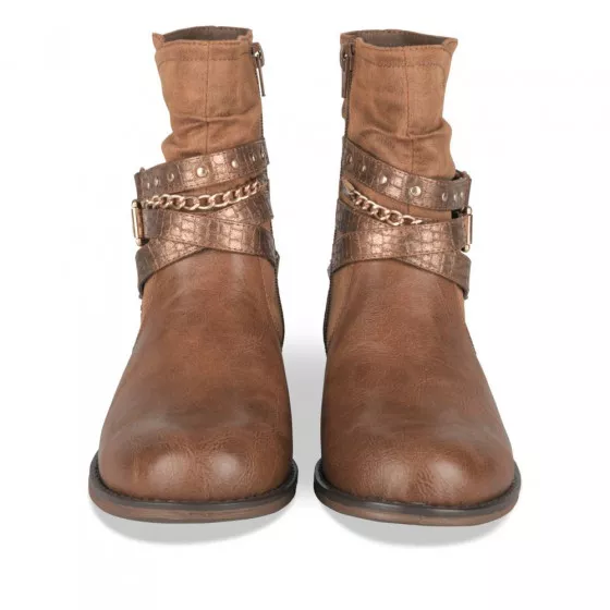 Bottines COGNAC PHILOV