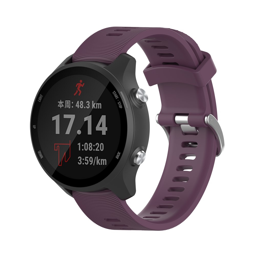 Samsung Galaxy Watch 4 Classic (42mm) Ersatz Sport Silikon Armband (Gelenkumfang: 165 - 205mm) - Weinrot