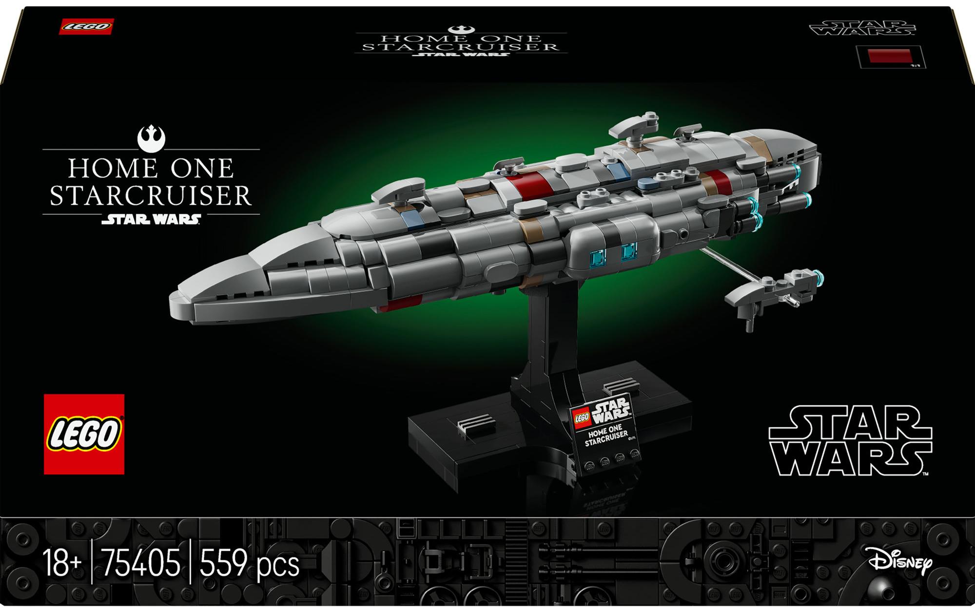 Star Wars Home One Starcruiser 75405Star Wars Modell zum Spielen und Ausstellen