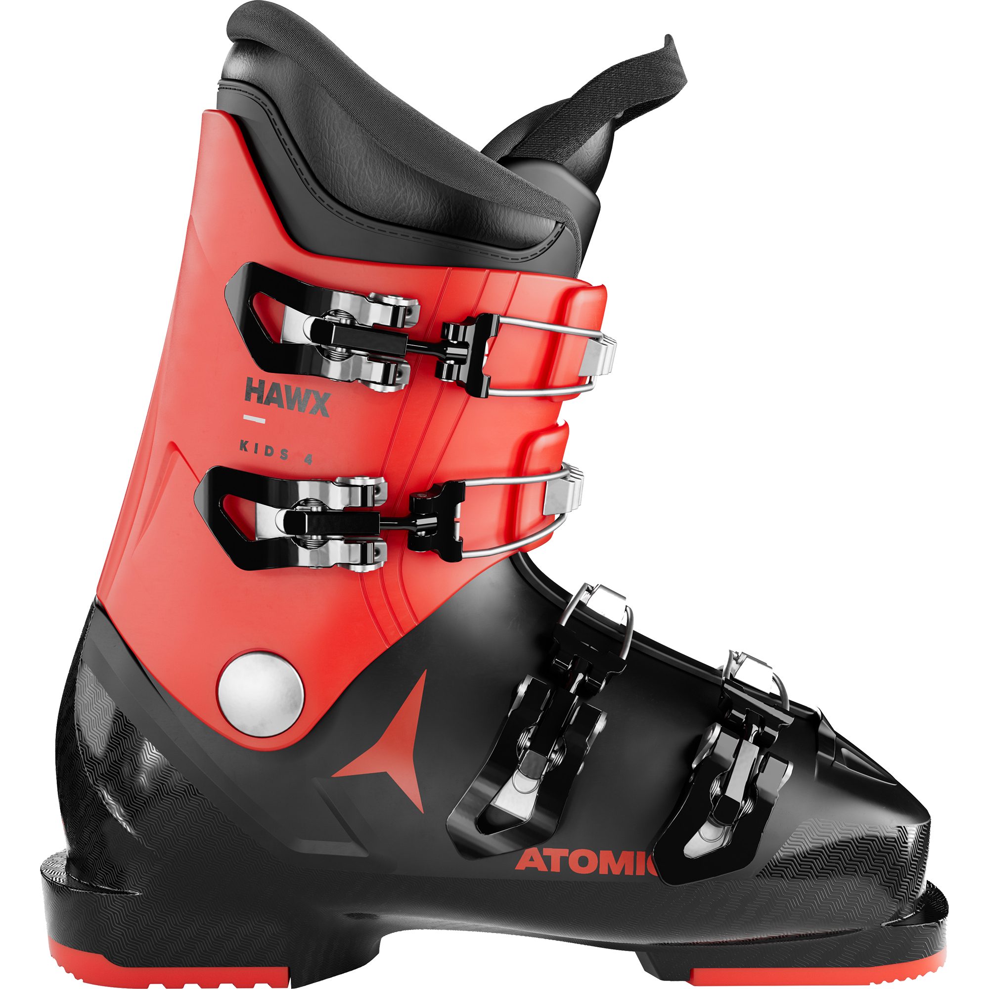 Atomic Hawx Kids 4 Skischuhe Kinder schwarz rot