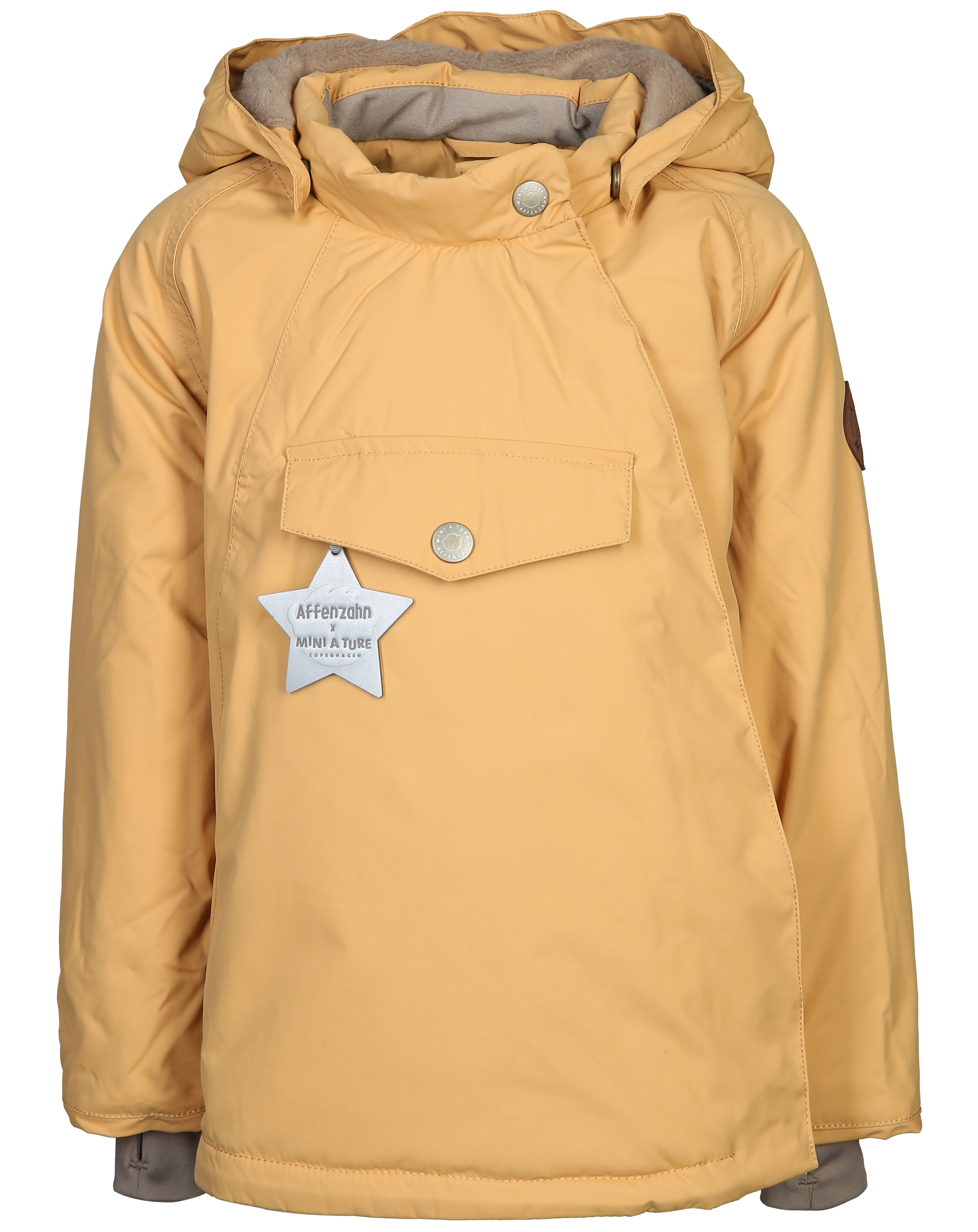 Winterjacke AFFENZAHN MATASLAUG in taffy yellow