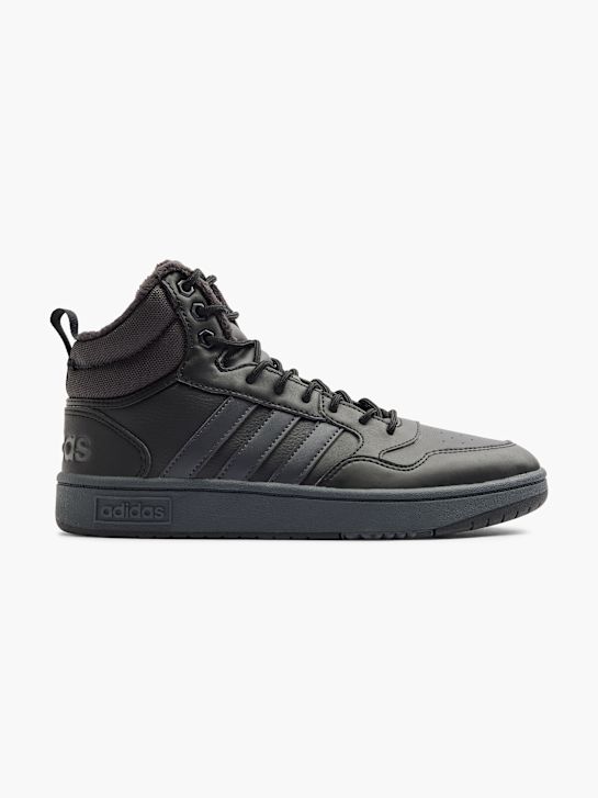 adidas HOOPS 3.0 MID WTR Hoher Sneaker Schwarz