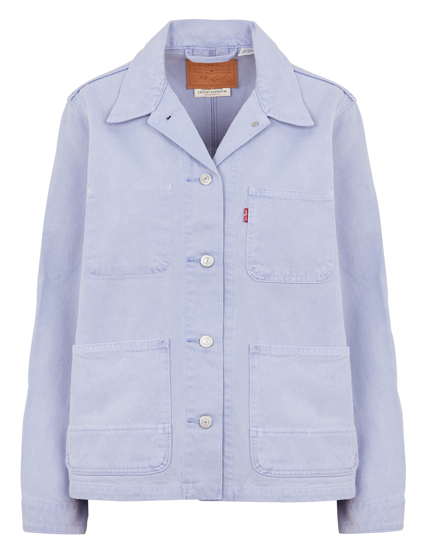ICONIC CHORE COAT - Veste col classique en jean| Violet