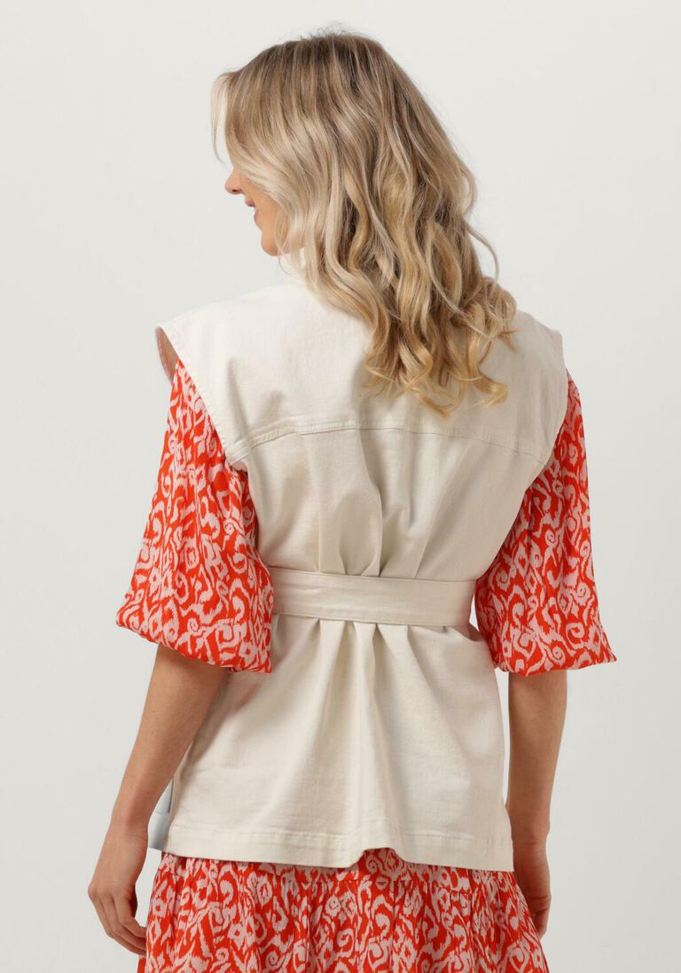 SELECTED FEMME witte selected femme gilet slfvinnie denim white vest