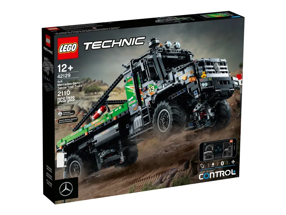 LEGO Technic 42129 Firhjulstrukket Mercedes-Benz Zetros offroadtruck
