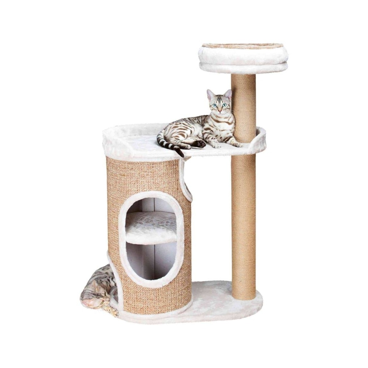 Cat Tower Falco 117cm lys grå