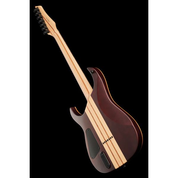 Harley Benton Amarok-7 BKRD Quilted Burst