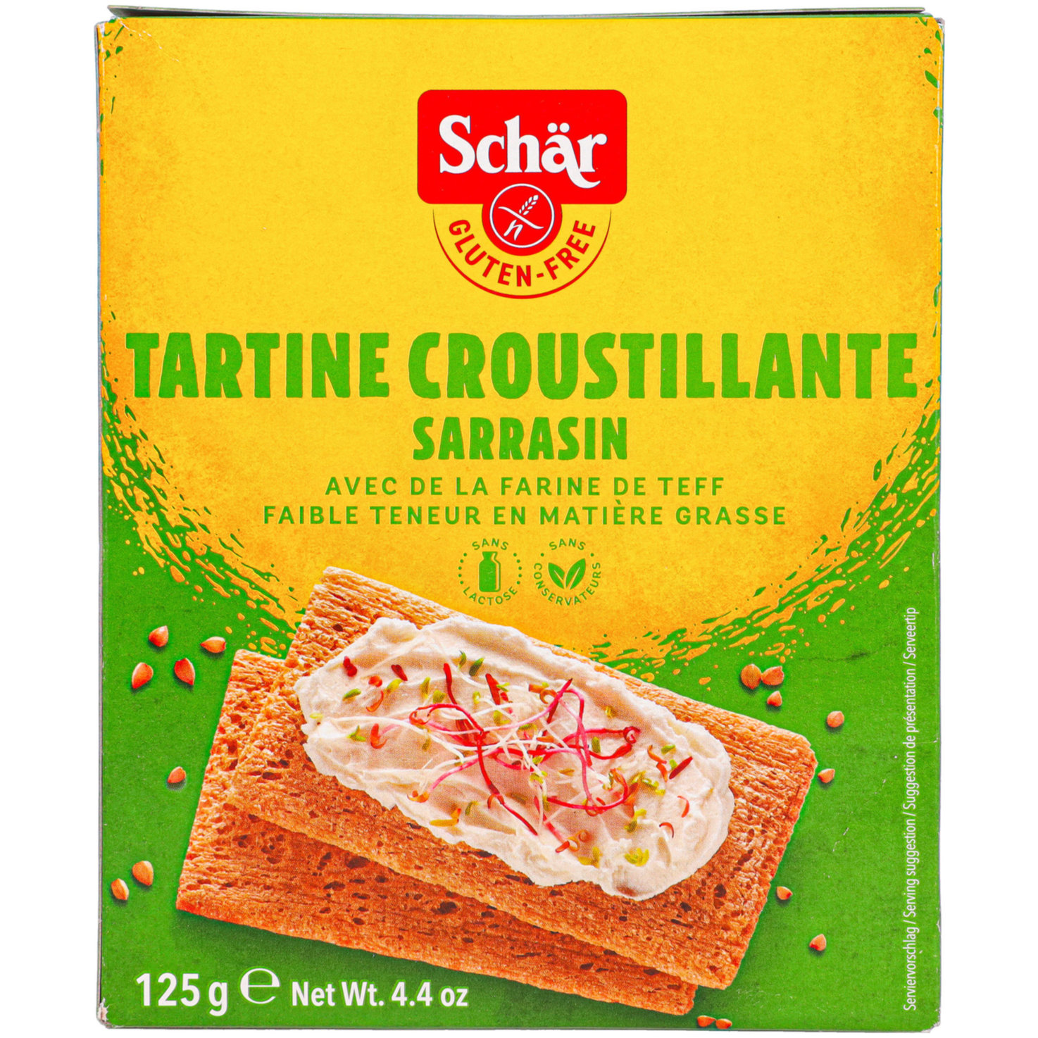 Schär Knusperbrot dunkel glutenfrei