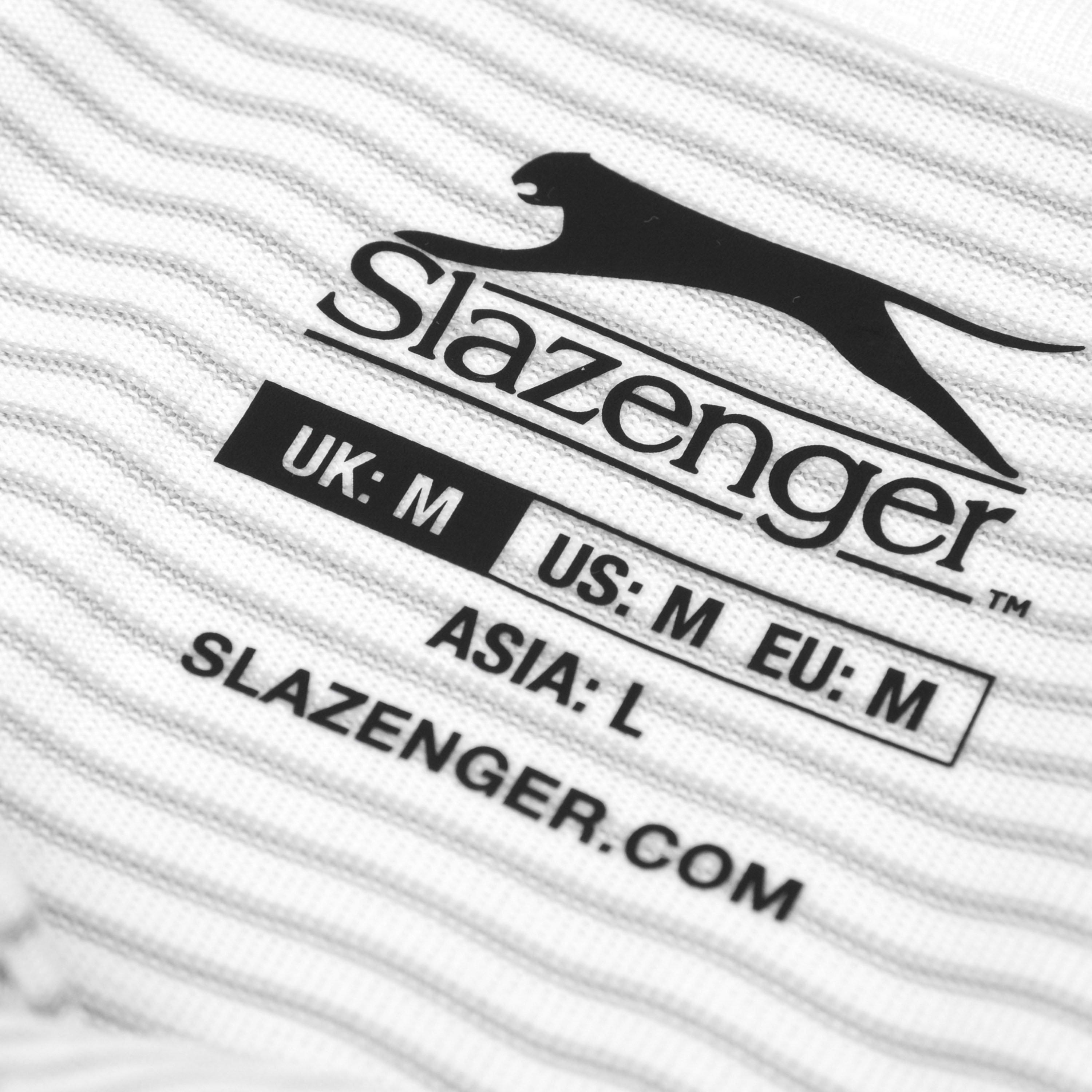 Slazenger Micro Stripe Golf Polo Shirt Mens