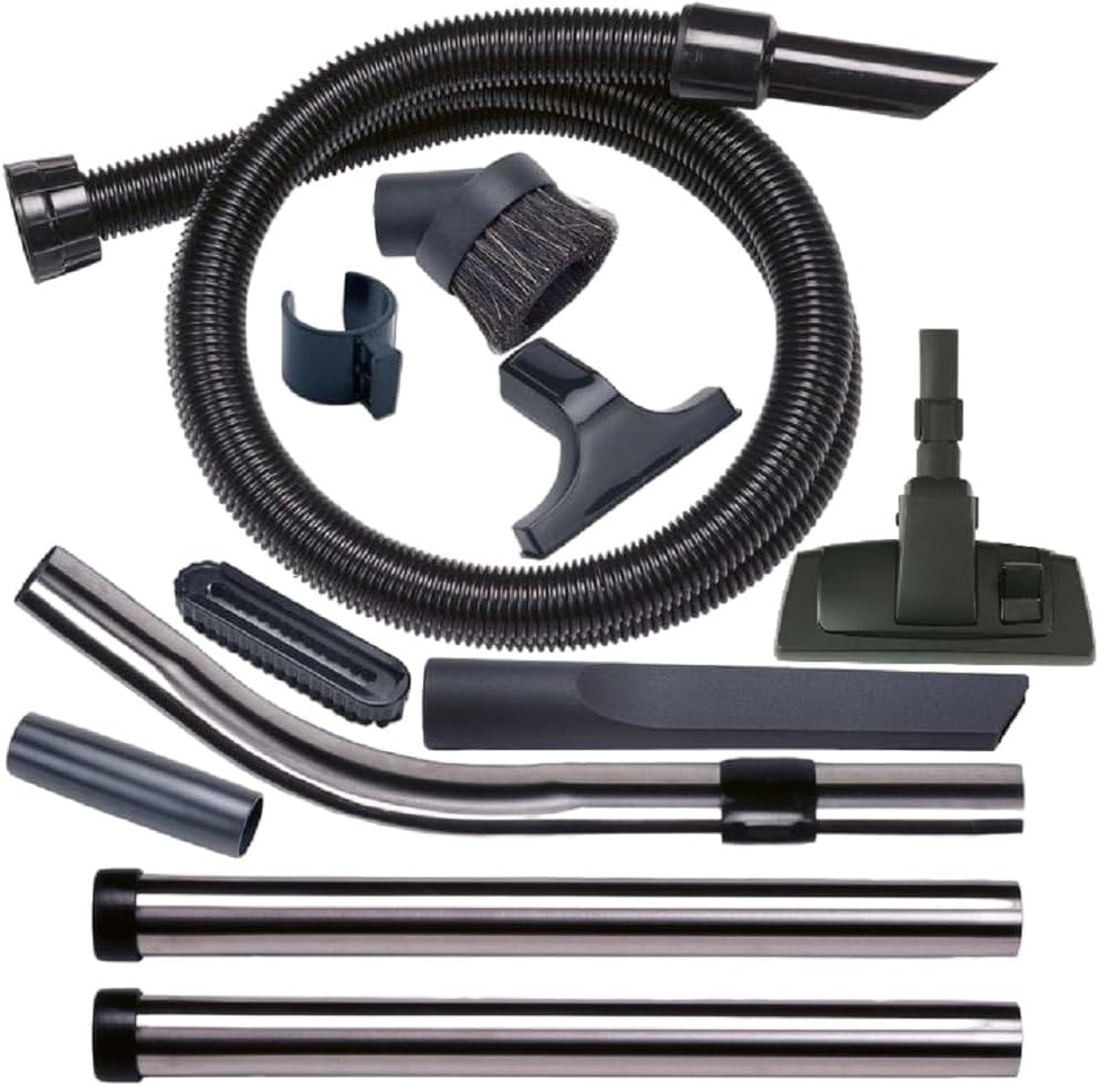 Numatic Henry 170 Plus PPR170-11 Staubsauger, schwarz inkl. Zubehörset AS0 – Profi Nass- und Trockensauger