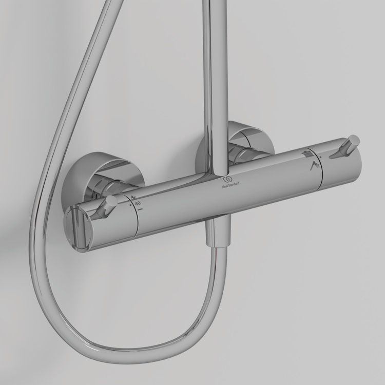 Ideal Standard Ceratherm opbouw regendouche 30cm chroom