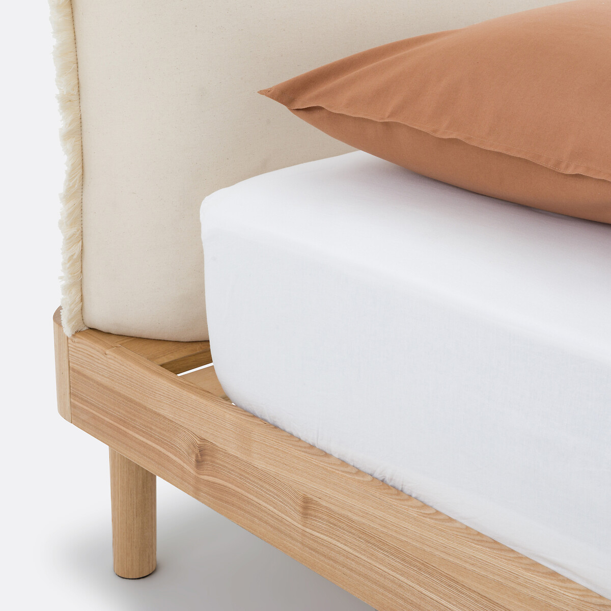 LA REDOUTE INTERIEURS<br>Cama com cabeceira e estrado de ripas, Amedi