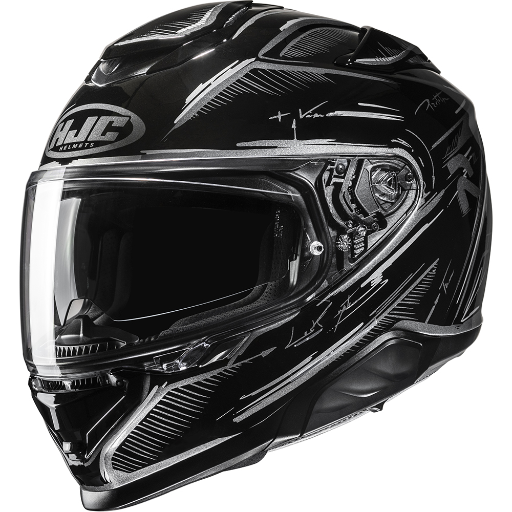HJC - Casque RPHA 71 Teth MC5 / Noir / Argent