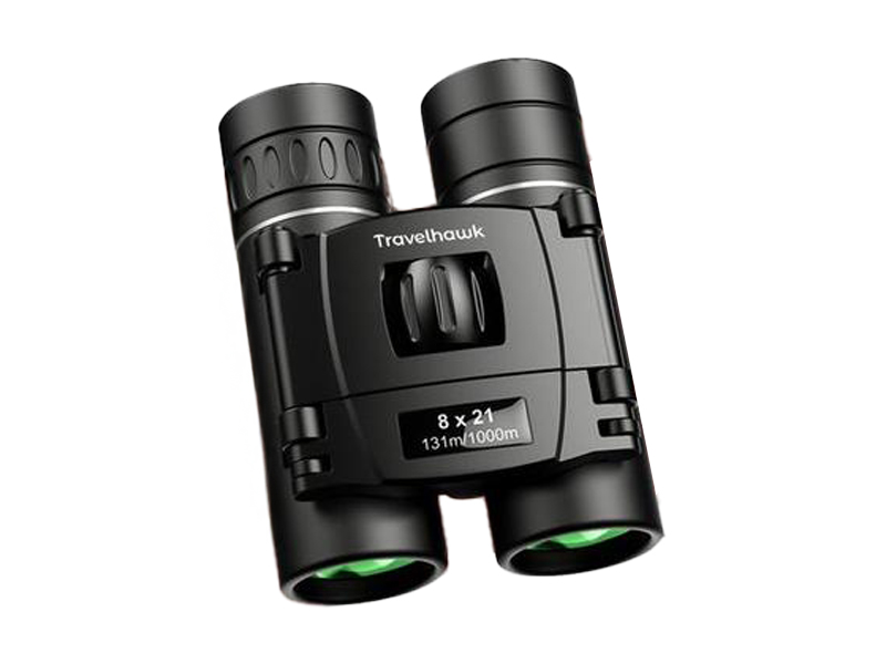 Travelhawk 8X21 compacte verrekijker - Black