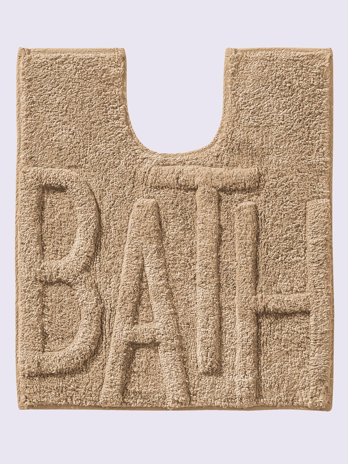 Tapis de bain coton recyclé