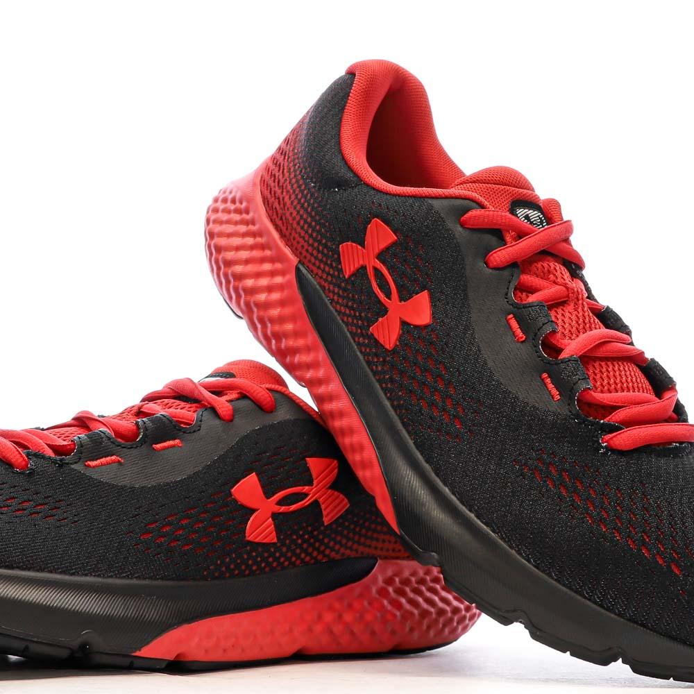 Under Armour Chaussures de Running Noir/Rouge Homme Under Armour Charged Rogue 4