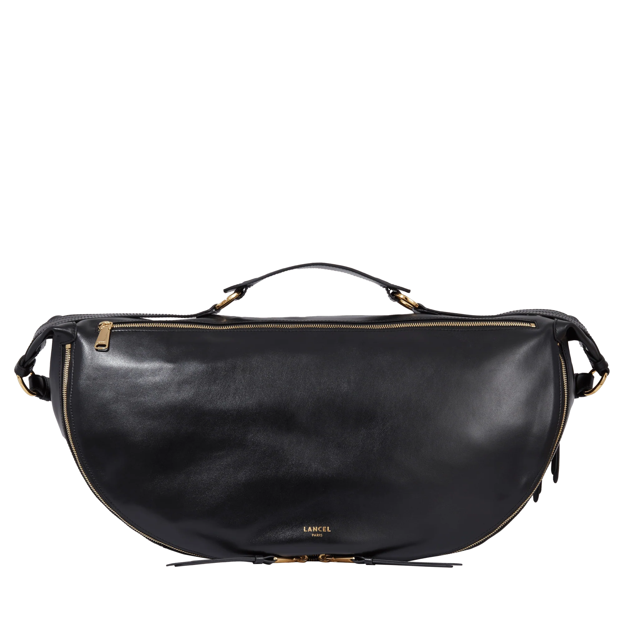Sac porté épaule L Origami de Lancel-Noir