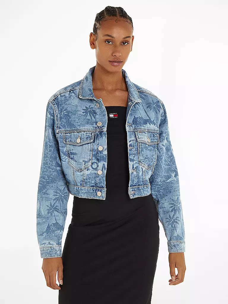 TOMMY JEANS Jeansjacke CLAIRE  blau