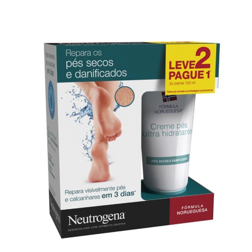 Neutrogena Fórmula Norueguesa Creme Pés Ultra-Hidratante 100ml   OFERTA 100ml