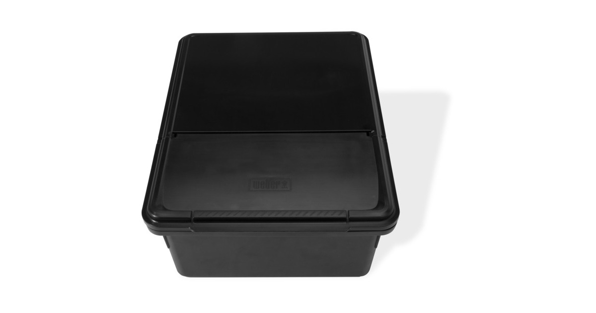 WeberWorks-opbergbox voor buiten opslag  (Zwart/rood)