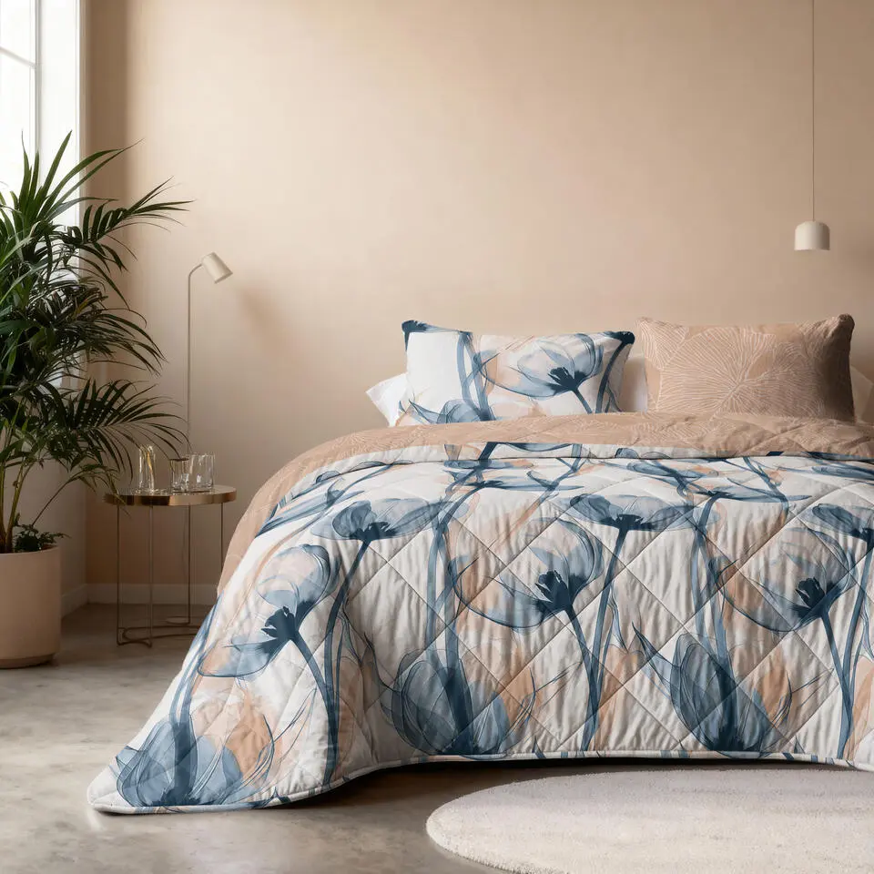 Dekbed zonder Overtrek Flower 240x220 – Zacht & Wasbaar – Incl. 2 Kussenslopen
