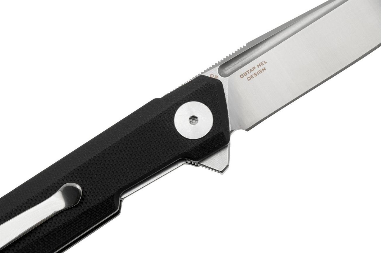 Bestechman Mini Dundee BMK03A Black G10, zakmes