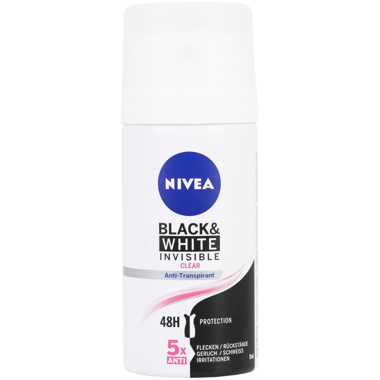 Nivea Deo Black & White Invisible Clear Spray Female