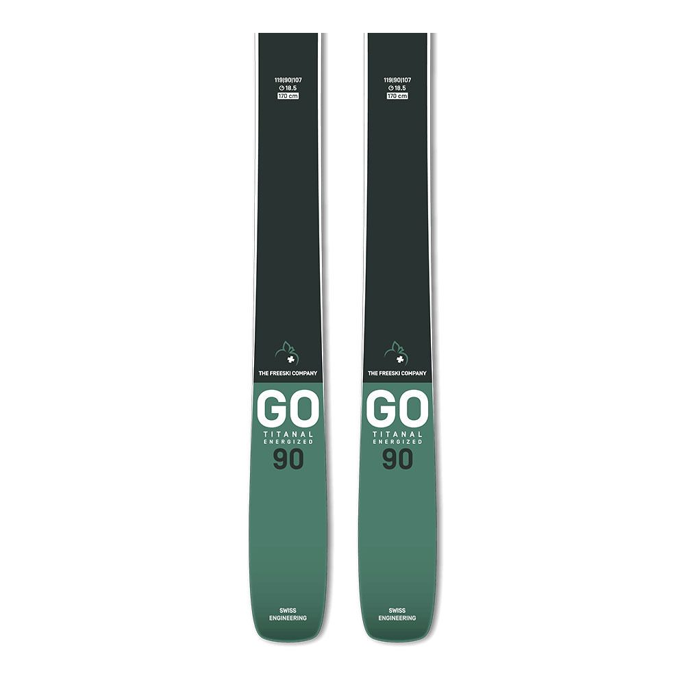 Movement GO TI 90 - Skis all-mountain Homme