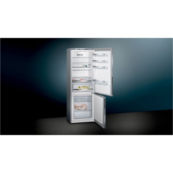 Siemens Kühl-Gefrier-Kombination iQ500 KG49EAICA Edelstahl