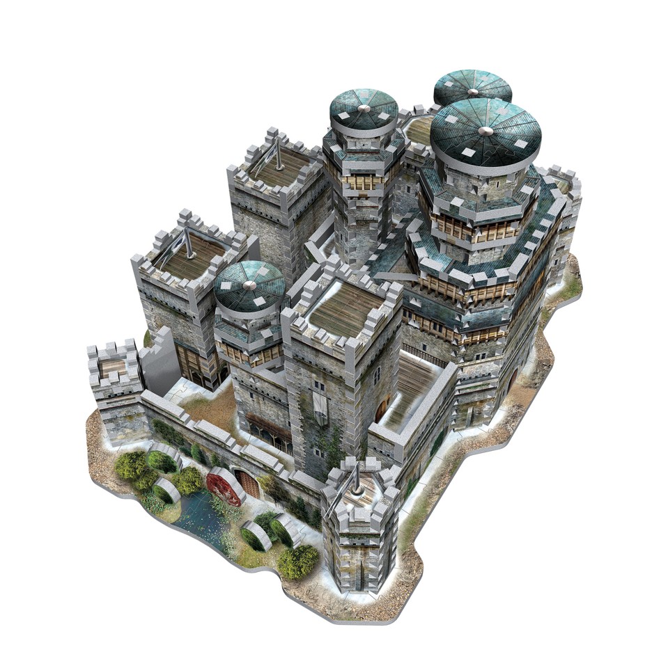 Wrebbit 3D Puslespil - Game of Thrones - Winterfell