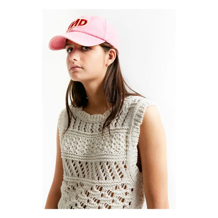 Indee Casquette Peace | Rose bonbon