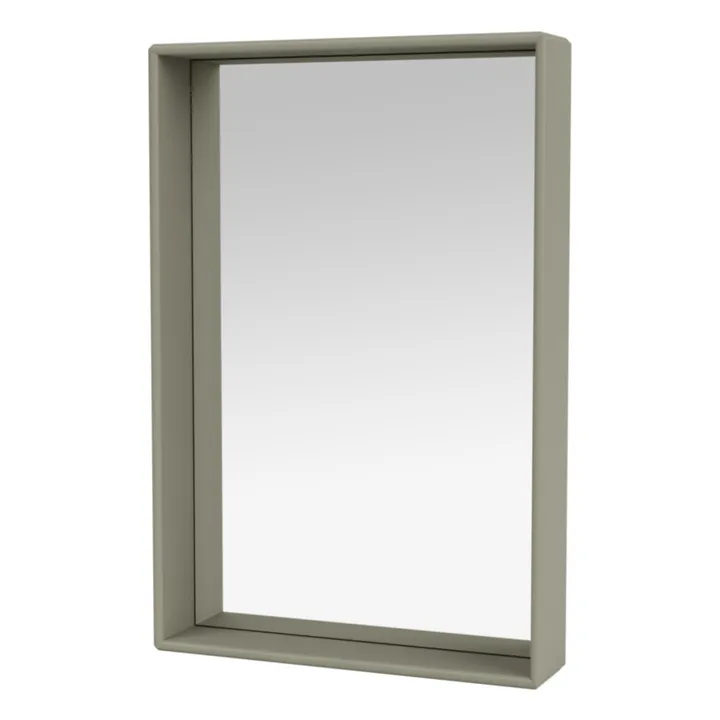 Montana Furniture Miroir Shelfie avec étagère | Sauge