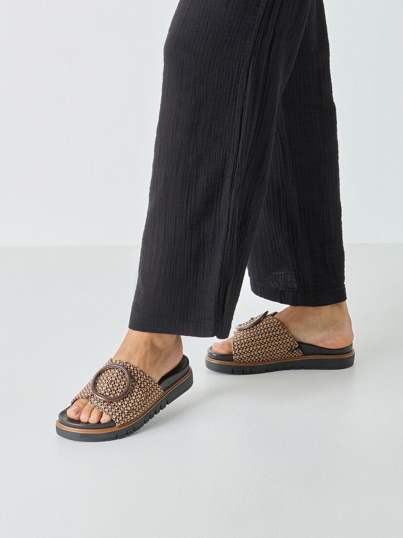 Slipper - zwart