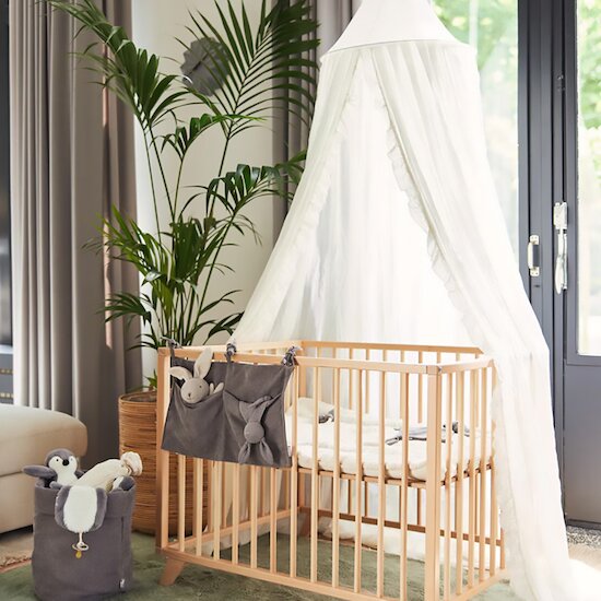 Ciel de lit Vintage   Ruffle / Ivory        de               Jollein