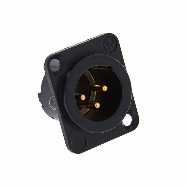 Neutrik NC3 MD-LX-B Einbaustecker