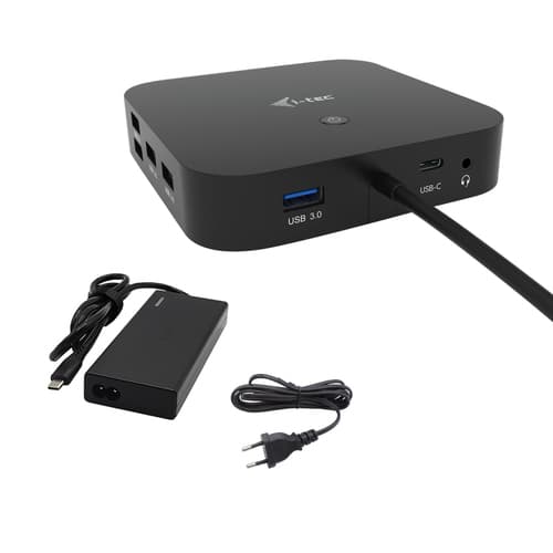 i-tec C31HDMIDPDOCKPD65, Kabel, USB 3.2 Gen 1 (3.1 Gen 1) Type-C, 65 W, 3,5 mm,