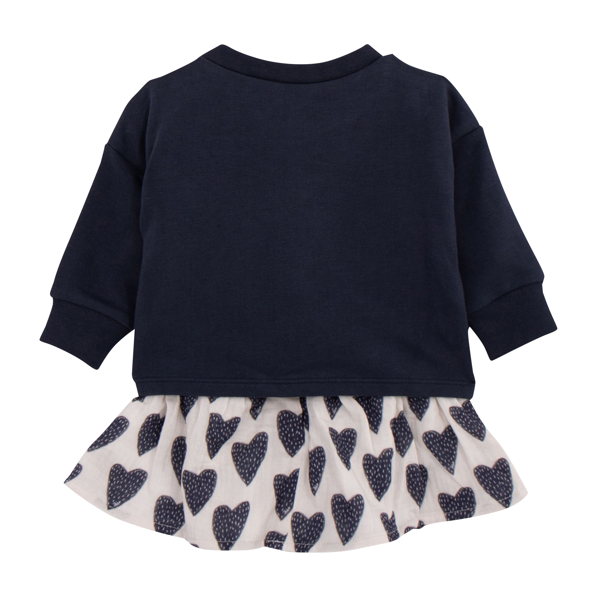 Robe 2-en-1 imprimée en coton | Bleu