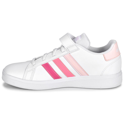 Adidas Sportswear - GRAND COURT 2.0 EL K - Blanc / Rose