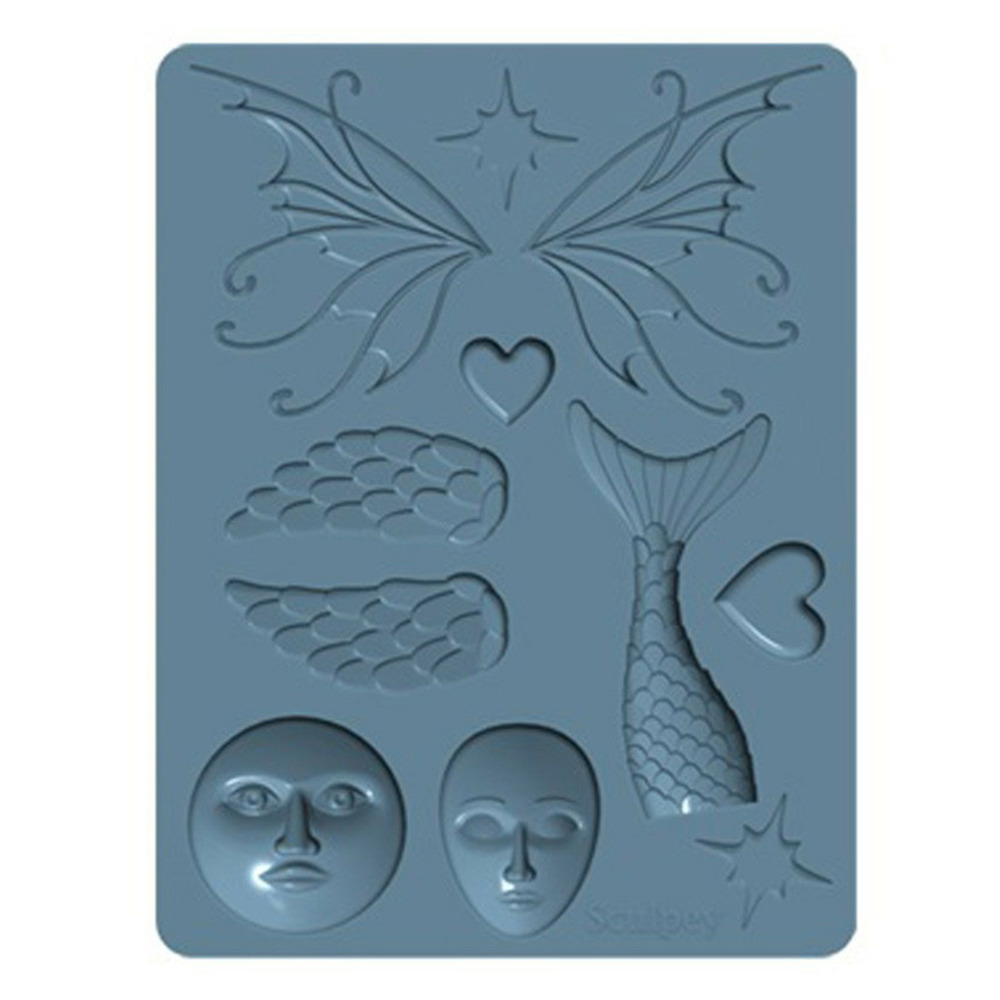 Moule en silicone sculpey - fantastique