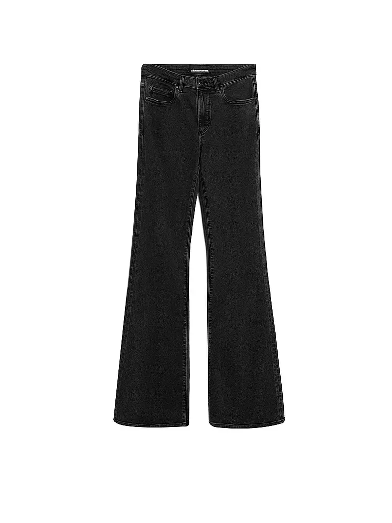 ARMEDANGELS Jeans Flared Fit ANAMAA schwarz