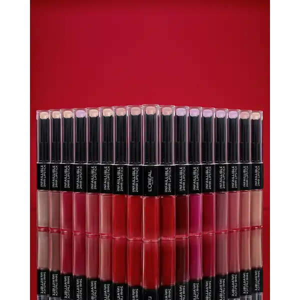 Lippenstift Infaillible 2-Step 502 Red to Stay